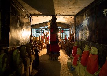 A room inside the cave