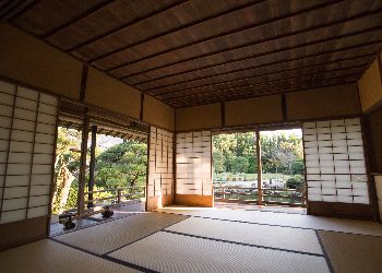 Inside house